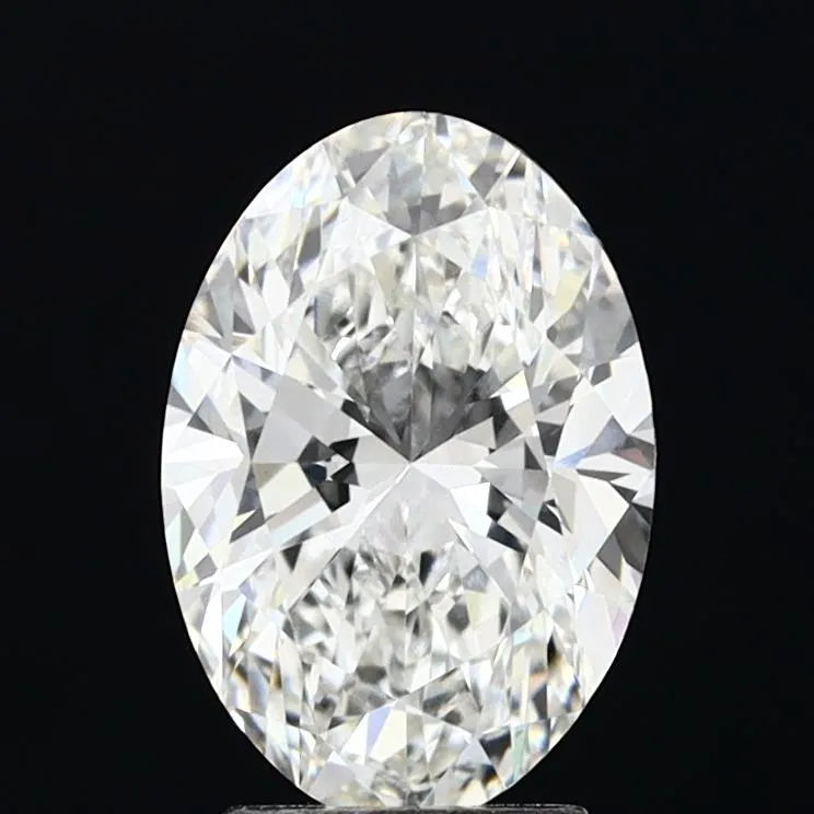 Lab-Grown Oval Diamond - 3.09 Carats, F Color, VVS2 Clarity - Sustainable Luxury and Dazzling Brilliance-IGI·Certified