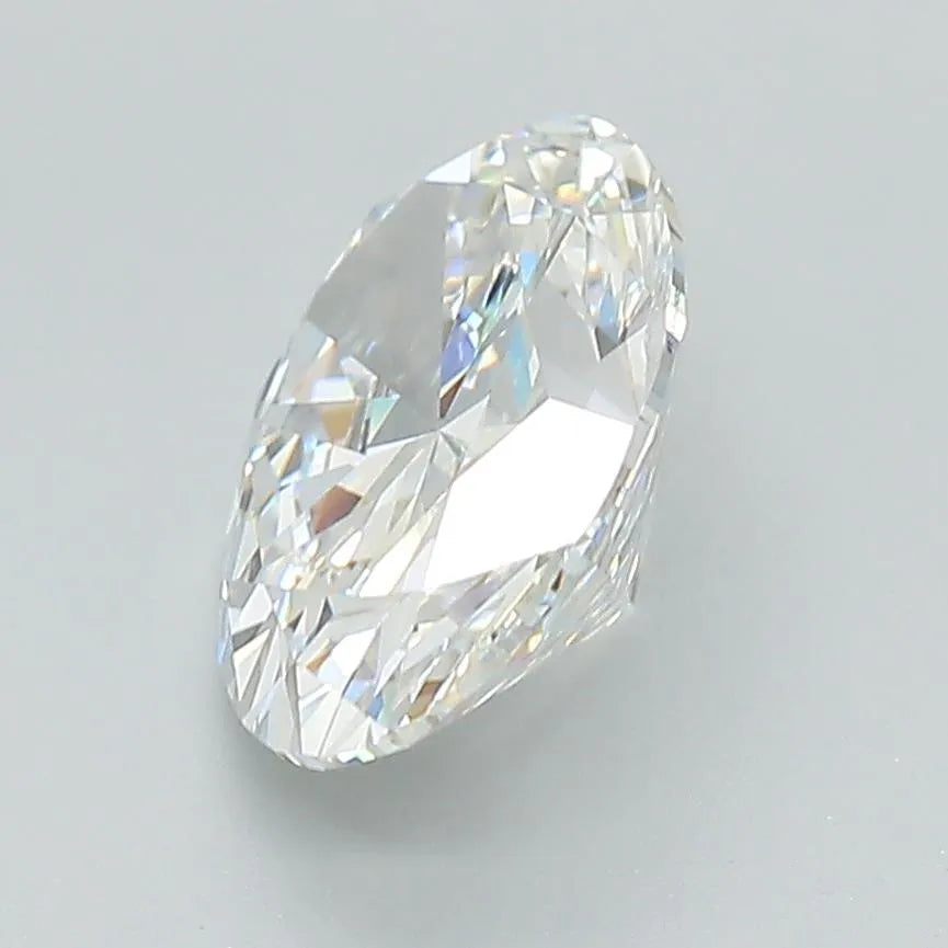 Lab-Grown Oval Diamond - 2.57 Carats, F Color, VVS2 Clarity - Sustainable Luxury and Dazzling Brilliance-IGI·Certified