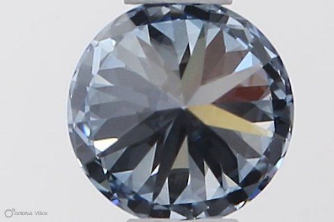 Lab-Grown ROUND Diamond - 0.33 Carat, Fancy Intense Blue Color, VVS1 Clarity | Sustainable Luxury, Dazzling Brilliance | IGI | Certified LG553257411