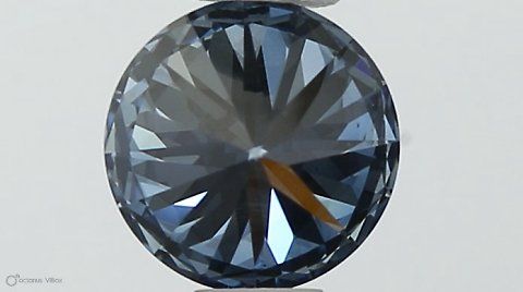 Lab-Grown ROUND Diamond - 0.4 Carat, Fancy Vivid Blue Color, VS1 Clarity | Sustainable Luxury, Dazzling Brilliance | IGI | Certified LG564379250