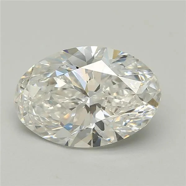 Lab-Grown Oval Diamond - 3.5 Carats, E Color, VS2 Clarity - Sustainable Luxury and Dazzling Brilliance-IGI·Certified