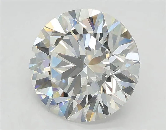 Lab-Grown Round Diamond - 2.51 Carats, F Color, VVS2 Clarity - Sustainable Luxury and Dazzling Brilliance-IGI·Certified