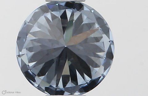 Lab-Grown ROUND Diamond - 0.5 Carat, Fancy Intense Blue Color, VS1 Clarity | Sustainable Luxury, Dazzling Brilliance | IGI | Certified LG553257465