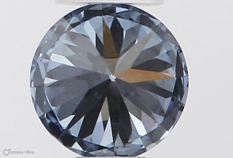 Lab-Grown ROUND Diamond - 0.33 Carat, Fancy Vivid Blue Color, IF Clarity | Sustainable Luxury, Dazzling Brilliance | IGI | Certified LG564379155