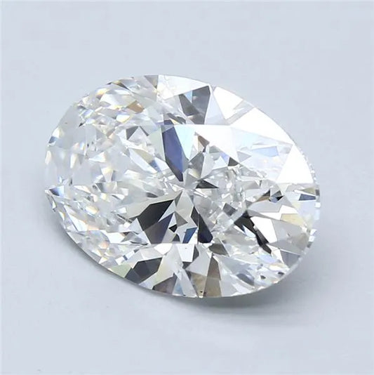 Lab-Grown Oval Diamond - 4 Carats, E Color, VS1 Clarity - Sustainable Luxury and Dazzling Brilliance-IGI·Certified