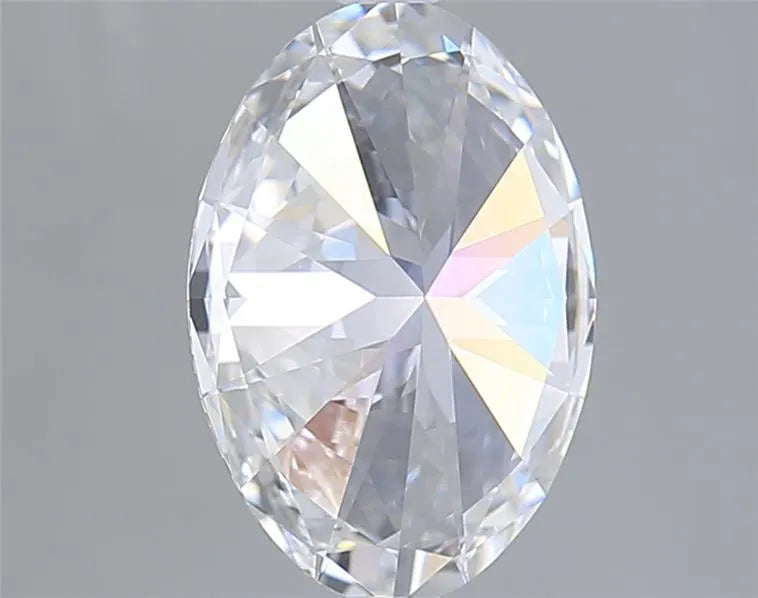 Lab-Grown Oval Diamond - 2.5 Carats, E Color, VVS2 Clarity - Sustainable Luxury and Dazzling Brilliance-IGI·Certified