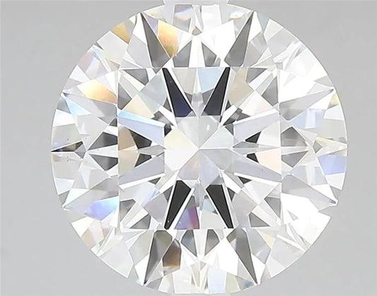 Lab-Grown Round Diamond - 4.09 Carats, F Color, VS1 Clarity - Sustainable Luxury and Dazzling Brilliance-IGI·Certified