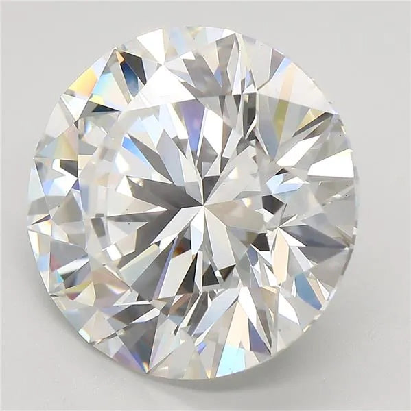 Lab-Grown Round Diamond - 7.03 Carats, F Color, VS1 Clarity - Sustainable Luxury and Dazzling Brilliance-IGI·Certified