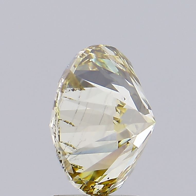 Lab-Grown ROUND Diamond - 3.59 Carat, Fancy Intense Yellow Color, SI1 Clarity | Sustainable Luxury, Dazzling Brilliance | IGI | Certified LG591363846