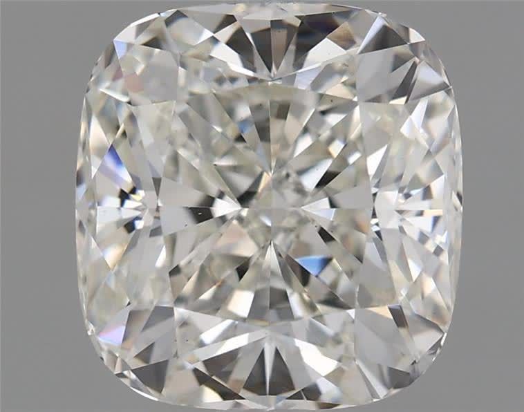 Lab-Grown CUSHION Diamond - 2.65 Carats, G Color, VS1 Clarity - Sustainable Luxury and Dazzling Brilliance-IGI·Certified