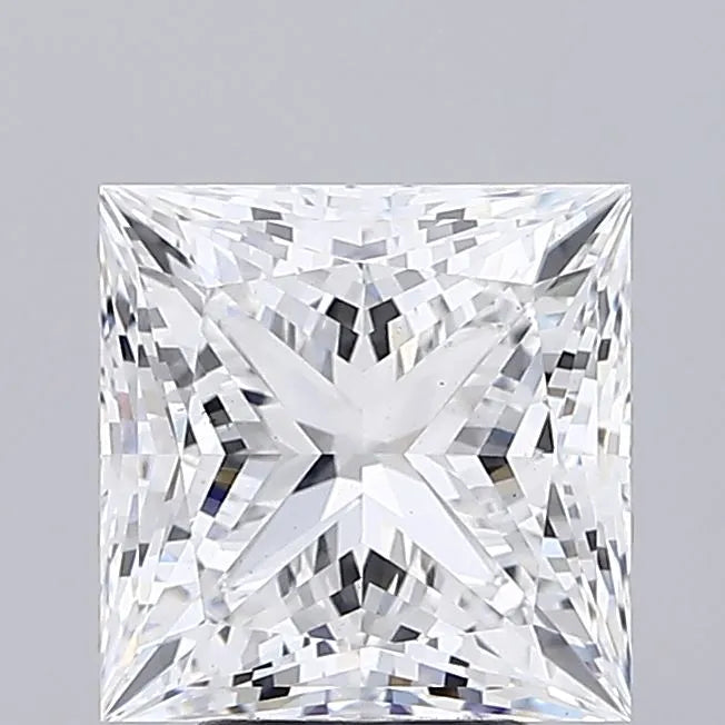 Lab-Grown Princess Diamond - 5.08 Carats, F Color, VS1 Clarity - Sustainable Luxury and Dazzling Brilliance-IGI·Certified