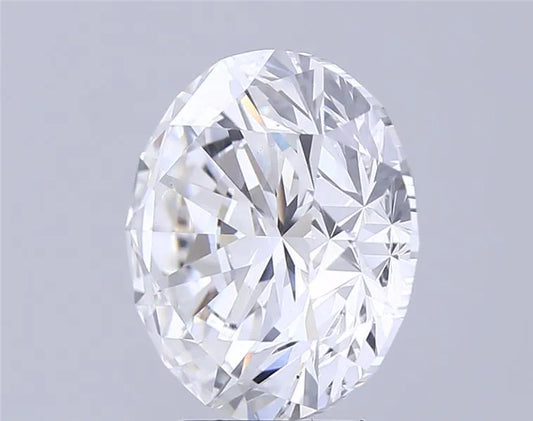 Lab-Grown Round Diamond - 7.02 Carats, E Color, VS1 Clarity - Sustainable Luxury and Dazzling Brilliance-IGI·Certified