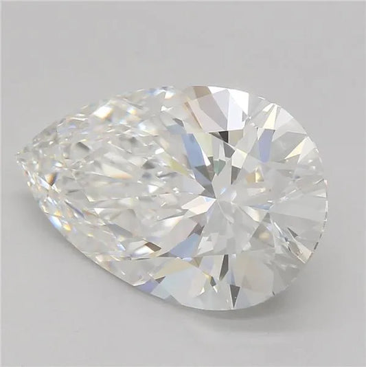 Lab-Grown Pear Diamond - 2.54 Carats, E Color, VVS2 Clarity - Sustainable Luxury and Dazzling Brilliance-IGI·Certified