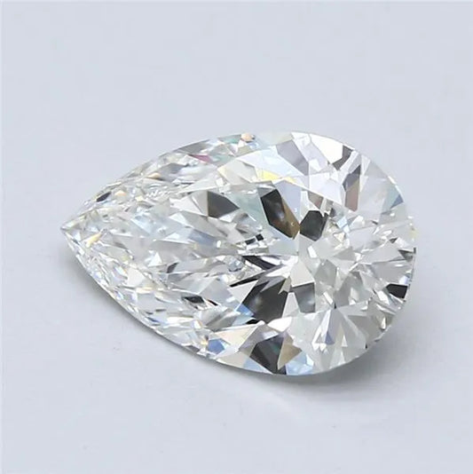 Lab-Grown Pear Diamond - 2.09 Carats, E Color, VVS2 Clarity - Sustainable Luxury and Dazzling Brilliance-IGI·Certified