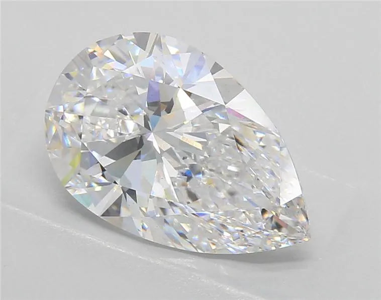 Lab-Grown Pear Diamond - 3.59 Carats, E Color, VS1 Clarity - Sustainable Luxury and Dazzling Brilliance-IGI·Certified