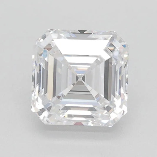 Lab-Grown Asscher Diamond - 1.5 Carats, D Color, VVS2 Clarity - Sustainable Luxury and Dazzling Brilliance-IGI·Certified