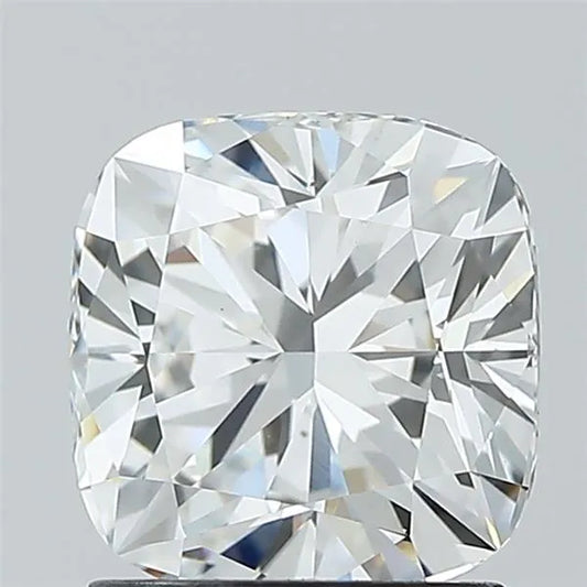 Lab-Grown Cushion Diamond - 1.59 Carats, F Color, VVS2 Clarity - Sustainable Luxury and Dazzling Brilliance-IGI·Certified