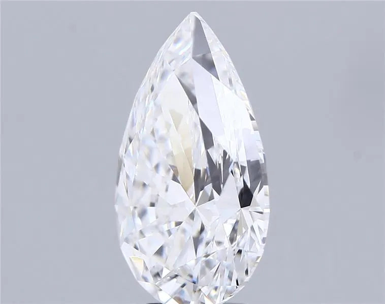 Lab-Grown Pear Diamond - 4.02 Carats, D Color, VVS2 Clarity - Sustainable Luxury and Dazzling Brilliance-IGI·Certified