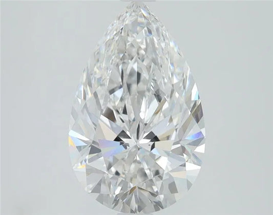 Lab-Grown Pear Diamond - 2.52 Carats, F Color, VVS2 Clarity - Sustainable Luxury and Dazzling Brilliance-IGI·Certified