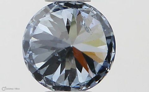 Lab-Grown ROUND Diamond - 0.3 Carat, Fancy Intense Blue Color, SI1 Clarity | Sustainable Luxury, Dazzling Brilliance | IGI | Certified LG564379322