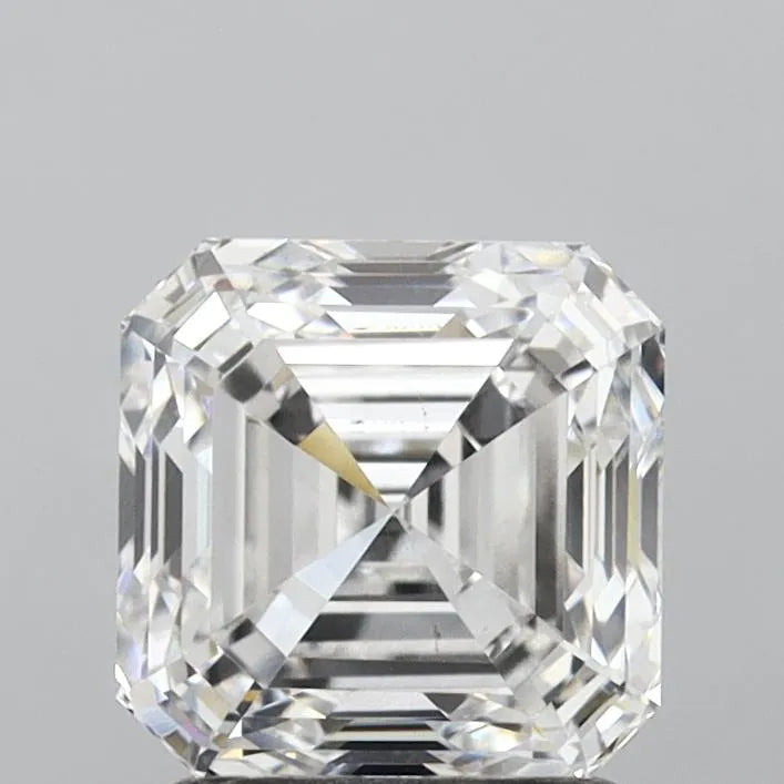 Lab-Grown Asscher Diamond - 2.01 Carats, E Color, VS2 Clarity - Sustainable Luxury and Dazzling Brilliance-IGI·Certified