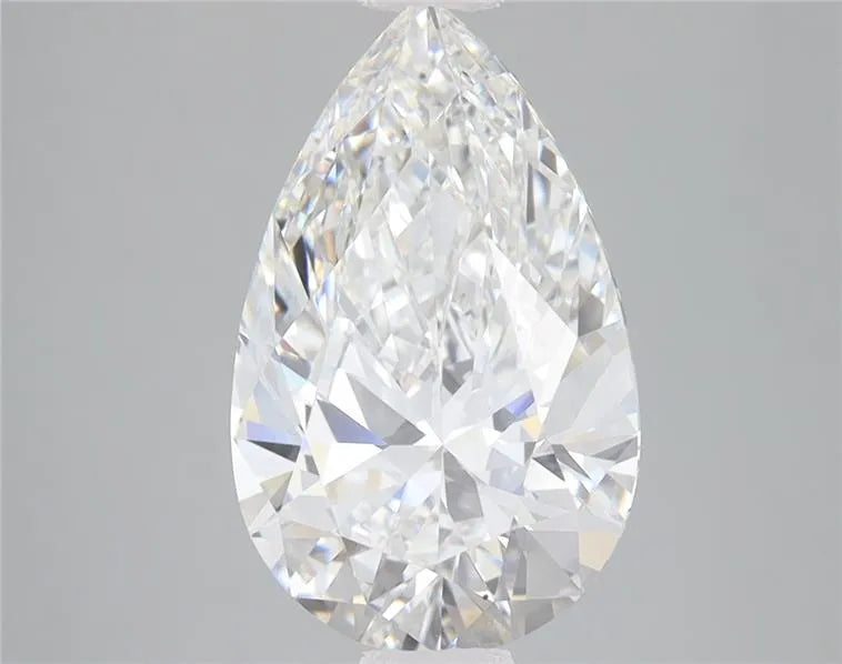 Lab-Grown Pear Diamond - 3.02 Carats, F Color, VS1 Clarity - Sustainable Luxury and Dazzling Brilliance-IGI·Certified