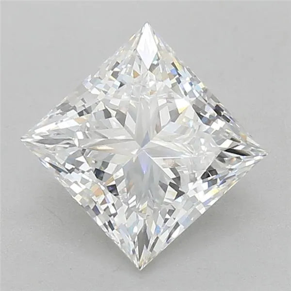 Lab-Grown Princess Diamond - 3.52 Carats, D Color, VVS1 Clarity - Sustainable Luxury and Dazzling Brilliance-IGI·Certified