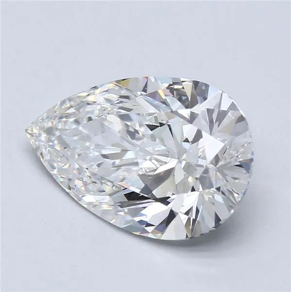 Lab-Grown Pear Diamond - 5.03 Carats, E Color, VS1 Clarity - Sustainable Luxury and Dazzling Brilliance-IGI·Certified