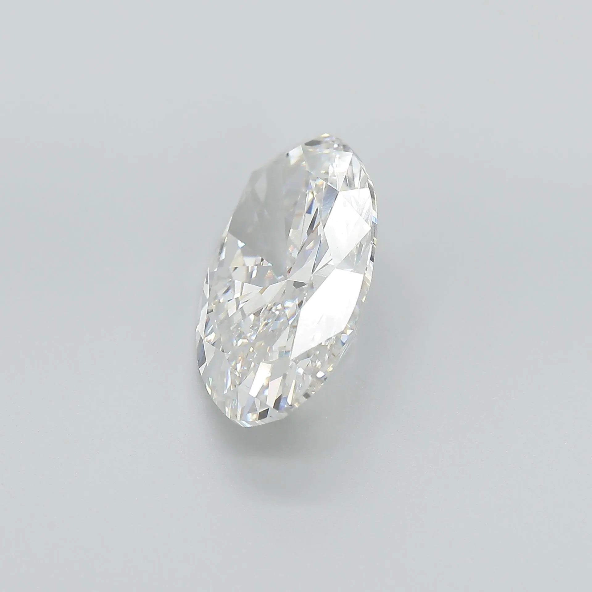 Lab-Grown Elongated Oval Diamond - 7.03 Carats, F Color, VVS2 Clarity - Sustainable Luxury and Dazzling Brilliance-IGI·Certified