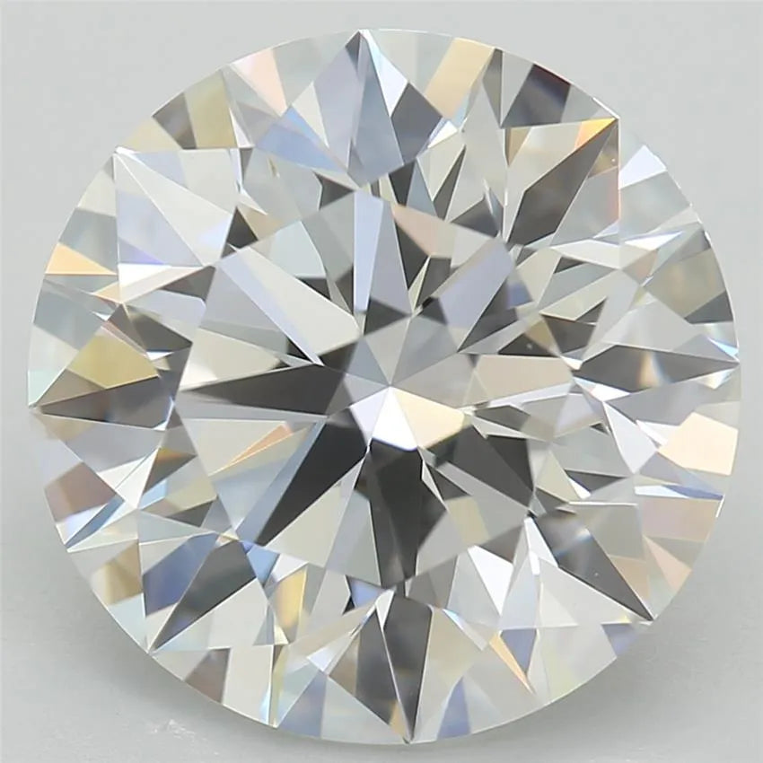 Lab-Grown Round Diamond - 3.56 Carats, E Color, VVS2 Clarity - Sustainable Luxury and Dazzling Brilliance-IGI·Certified