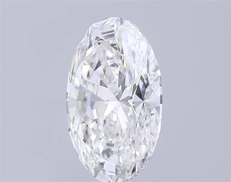 Lab-Grown Oval Diamond - 3.07 Carats, F Color, VVS2 Clarity - Sustainable Luxury and Dazzling Brilliance-IGI·Certified