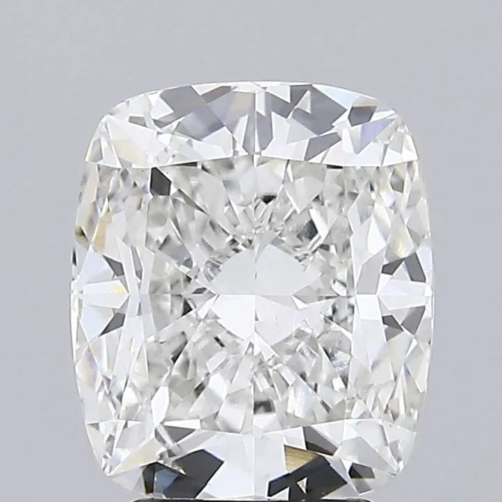 Lab-Grown Cushion Diamond - 3.45 Carats, F Color, VS1 Clarity - Sustainable Luxury and Dazzling Brilliance-IGI·Certified