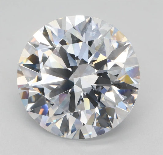 Lab-Grown Round Diamond - 7.06 Carats, E Color, VS2 Clarity - Sustainable Luxury and Dazzling Brilliance-IGI·Certified