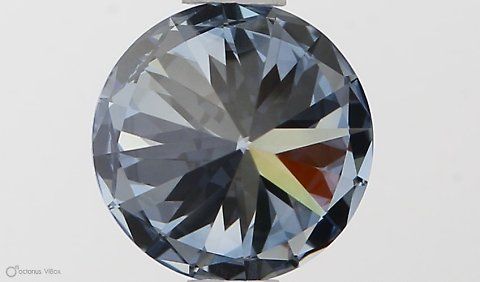 Lab-Grown ROUND Diamond - 0.8 Carat, Fancy Vivid Blue Color, VVS2 Clarity | Sustainable Luxury, Dazzling Brilliance | IGI | Certified LG581331230