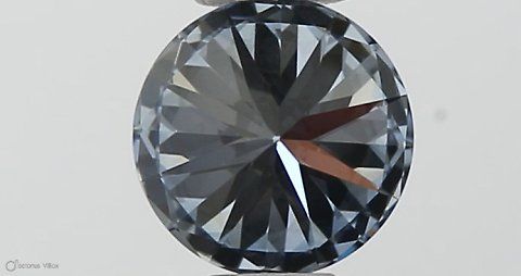 Lab-Grown ROUND Diamond - 0.35 Carat, Fancy Blue Color, IF Clarity | Sustainable Luxury, Dazzling Brilliance | IGI | Certified LG564379325