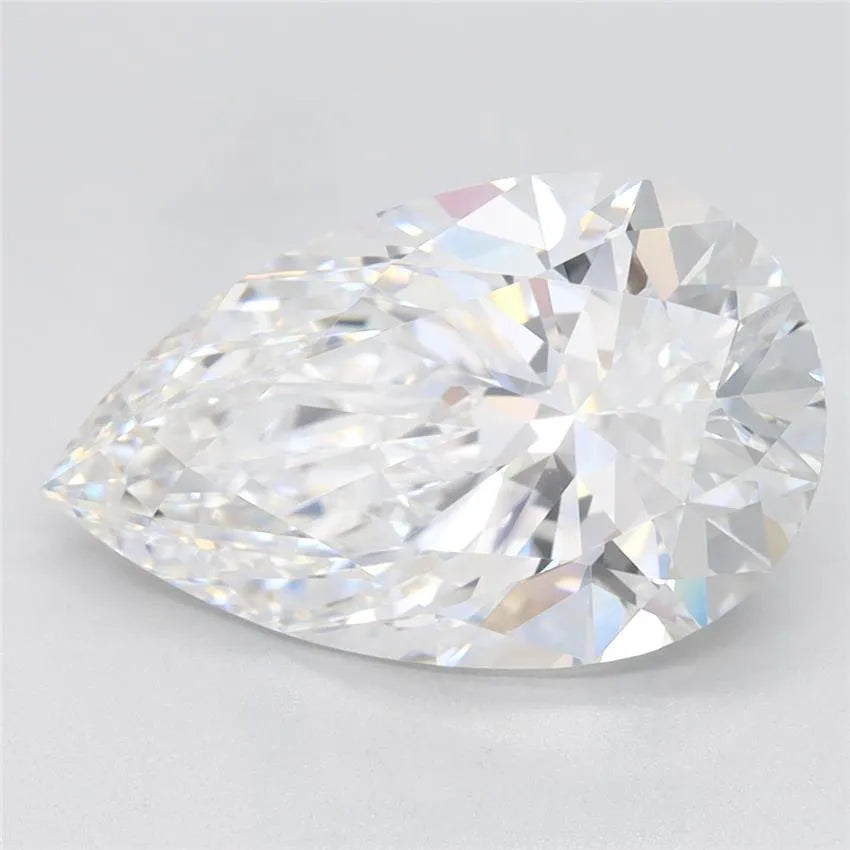 Lab-Grown Pear Diamond - 4.1 Carats, E Color, VVS1 Clarity - Sustainable Luxury and Dazzling Brilliance-GIA·Certified