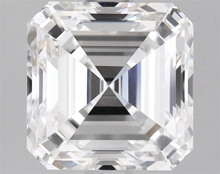 Lab-Grown Asscher Diamond - 2.53 Carats, E Color, VVS2 Clarity - Sustainable Luxury and Dazzling Brilliance-IGI·Certified