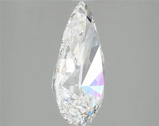 Lab-Grown Pear Diamond - 3.03 Carats, E Color, VVS2 Clarity - Sustainable Luxury and Dazzling Brilliance-IGI·Certified