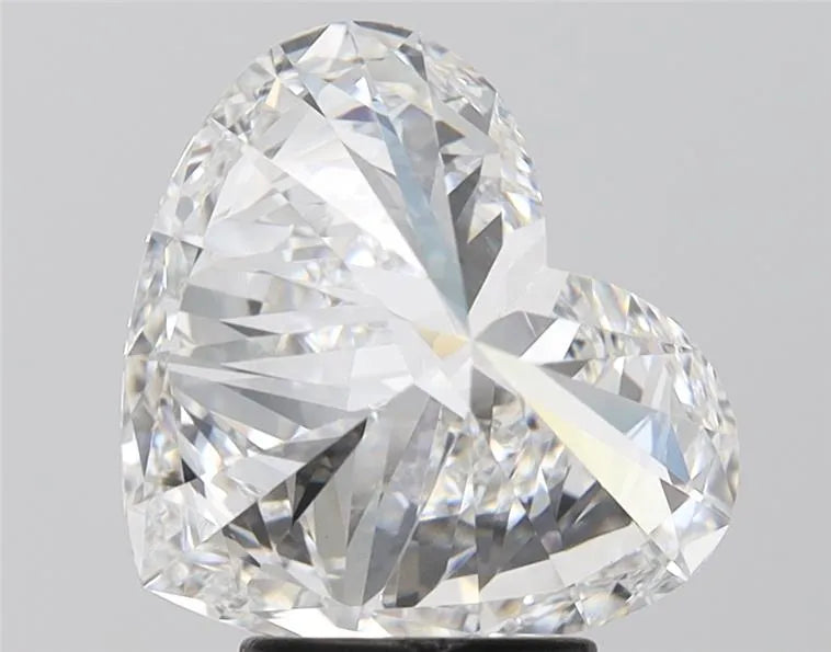 Lab-Grown Heart Diamond - 4.03 Carats, F Color, VVS2 Clarity - Sustainable Luxury and Dazzling Brilliance-IGI·Certified