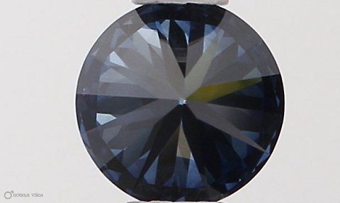 Lab-Grown ROUND Diamond - 0.34 Carat, Fancy Deep Blue Color, SI1 Clarity | Sustainable Luxury, Dazzling Brilliance | IGI | Certified LG538290389