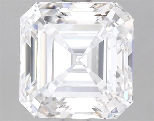 Lab-Grown Asscher Diamond - 2.52 Carats, E Color, VVS2 Clarity - Sustainable Luxury and Dazzling Brilliance-IGI·Certified