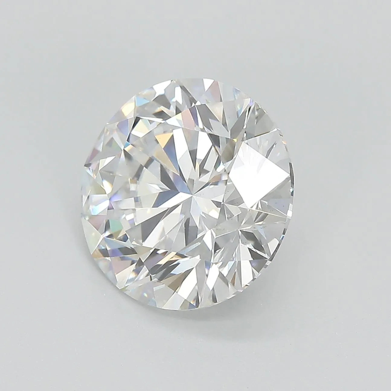 Lab-Grown Round Diamond - 5.03 Carats, F Color, VS1 Clarity - Sustainable Luxury and Dazzling Brilliance-IGI·Certified