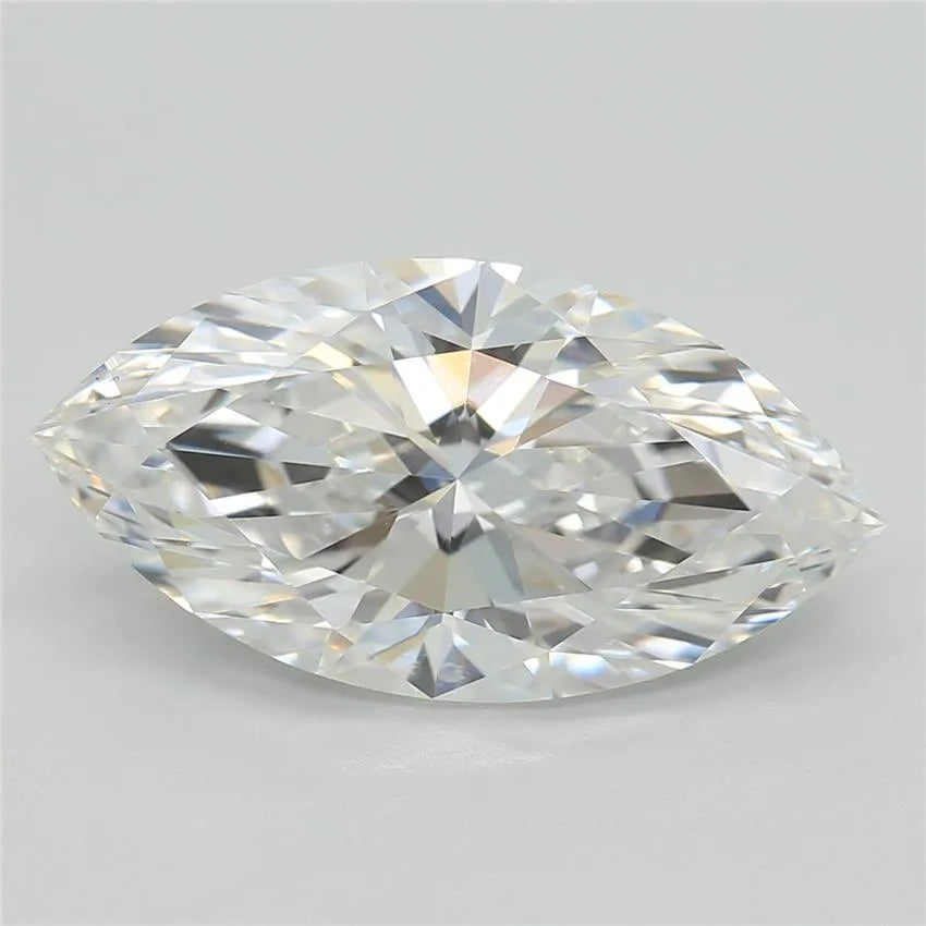 Lab-Grown Marquise Diamond - 2.52 Carats, E Color, VS1 Clarity - Sustainable Luxury and Dazzling Brilliance-GIA·Certified