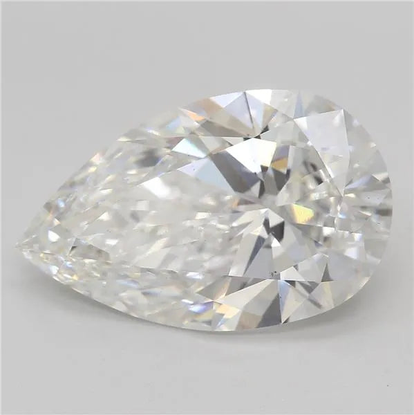 Lab-Grown Pear Diamond - 5.13 Carats, F Color, VS2 Clarity - Sustainable Luxury and Dazzling Brilliance-IGI·Certified