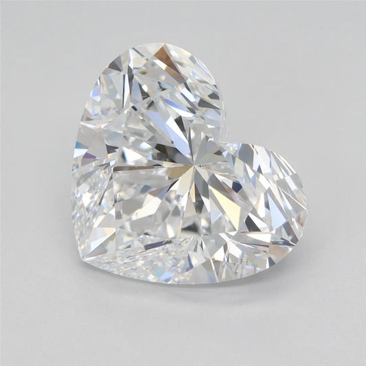 Lab-Grown Heart Diamond - 4.57 Carats, D Color, VS1 Clarity - Sustainable Luxury and Dazzling Brilliance-IGI·Certified