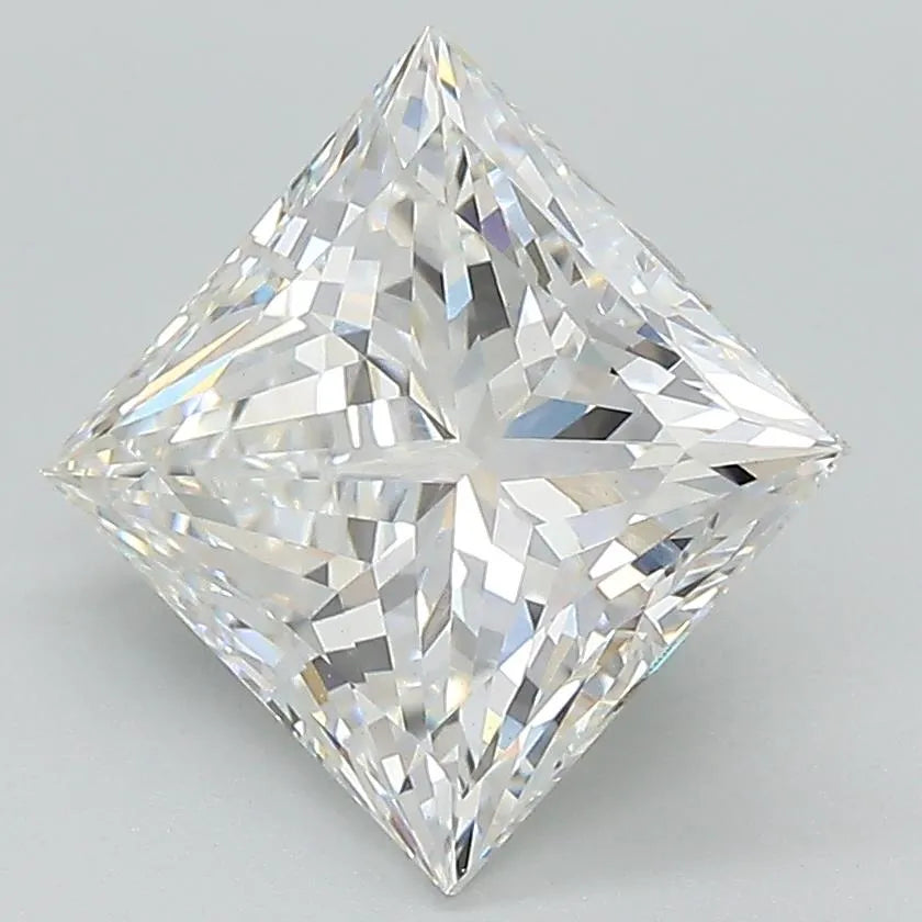 Lab-Grown Princess Diamond - 3.09 Carats, F Color, VVS2 Clarity - Sustainable Luxury and Dazzling Brilliance-IGI·Certified