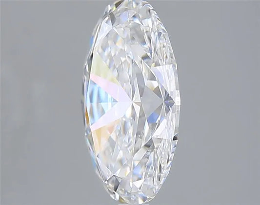 Lab-Grown Oval Diamond - 3.54 Carats, E Color, VVS2 Clarity - Sustainable Luxury and Dazzling Brilliance-IGI·Certified