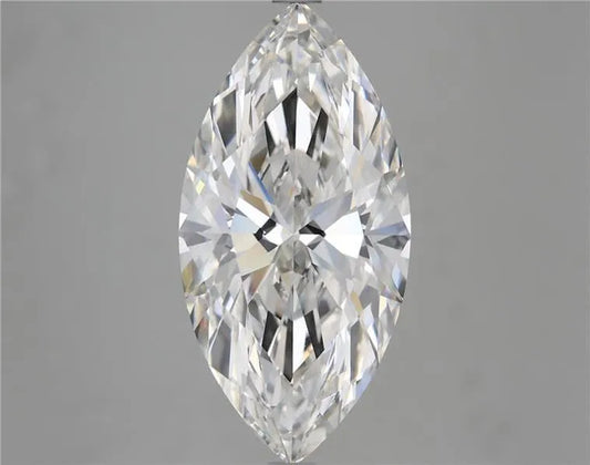 Lab-Grown Marquise Diamond - 6.05 Carats, F Color, VVS2 Clarity - Sustainable Luxury and Dazzling Brilliance-IGI·Certified