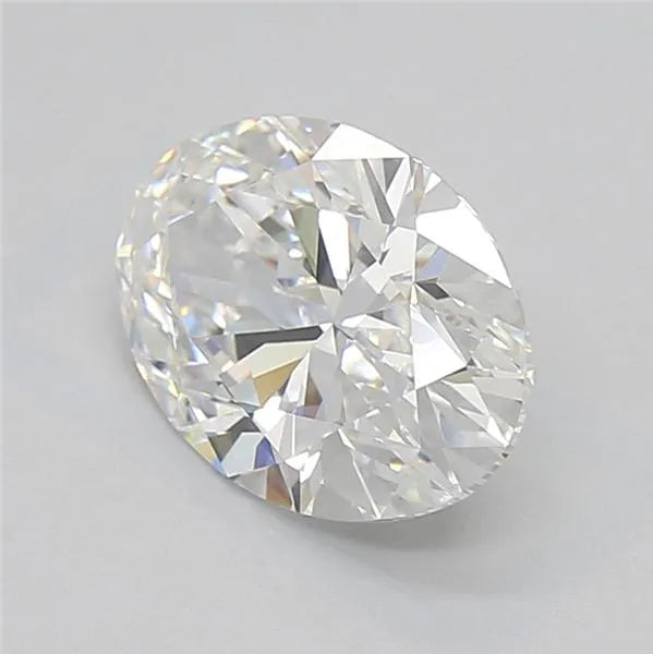 Lab-Grown Oval Diamond - 3.03 Carats, E Color, VVS2 Clarity - Sustainable Luxury and Dazzling Brilliance-IGI·Certified