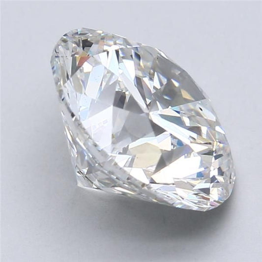 Lab-Grown Round Diamond - 6.67 Carat, F Color, VS2 Clarity | Sustainable Luxury, Dazzling Brilliance | IGI | Certified LG634433370